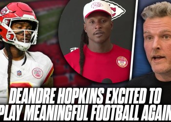 DeAndre Hopkins Excited To Play “Meaningful Football” After Trade To Chiefs | Pat McAfee Reacts DeAndre Hopkins Excited To Play “Meaningful Football” After Trade To Chiefs | Pat McAfee Reacts