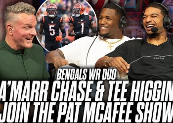 Ja’Marr Chase & Tee Higgins Join The Pat McAfee Show LIVE At Super Bowl LX Radio Row Ja’Marr Chase & Tee Higgins Join The Pat McAfee Show LIVE At Super Bowl LX Radio Row