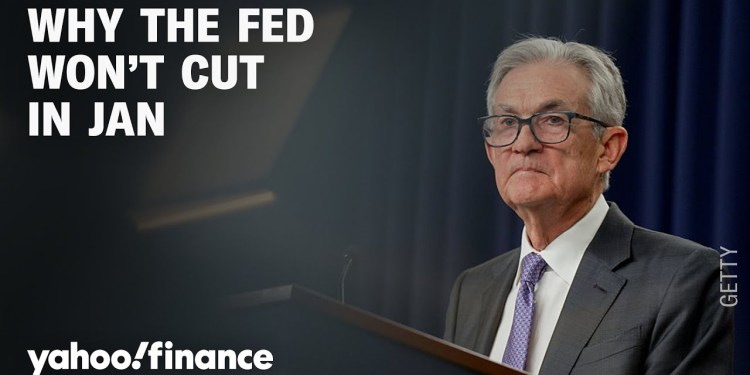 Why the Fed won’t cut rates in January Why the Fed won’t cut rates in January