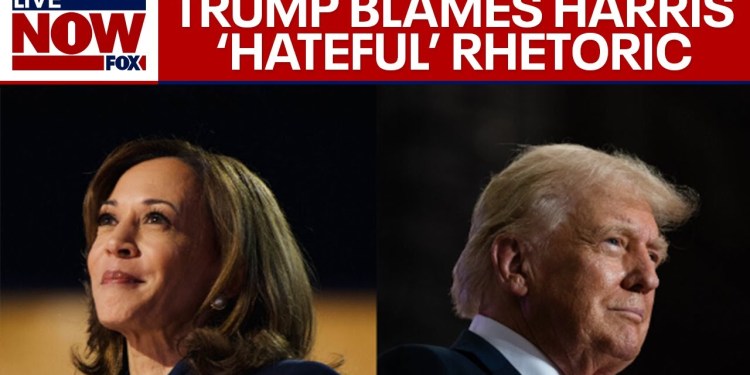 Donald Trump BLAMES Kamala Harris for ‘hateful’ rhetoric that allowed second attempted assassination Donald Trump BLAMES Kamala Harris for ‘hateful’ rhetoric that allowed second attempted assassination