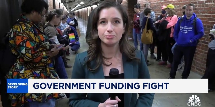 Democrats give Republicans the votes needed to move forward on stopgap funding bill Democrats give Republicans the votes needed to move forward on stopgap funding bill