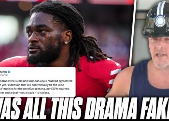Brandon Aiyuk Ends Offseason Drama, Signs 4 Year 0M With 49ers | Pat McAfee Reacts Brandon Aiyuk Ends Offseason Drama, Signs 4 Year 0M With 49ers | Pat McAfee Reacts