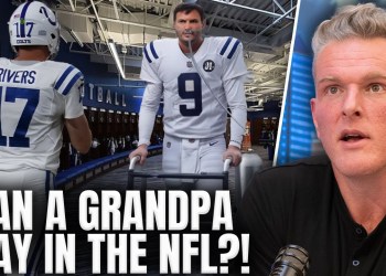 Will A 44 Year Old Grandfather Actually Be Able To Play Quarterback In The NFL? | Pat McAfee Show Will A 44 Year Old Grandfather Actually Be Able To Play Quarterback In The NFL? | Pat McAfee Show