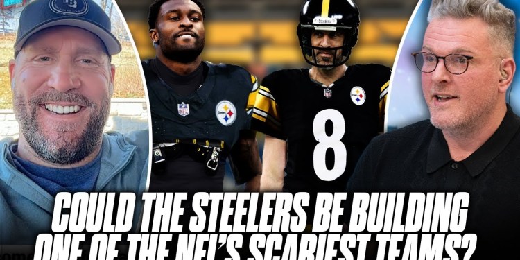 The Steelers May Be Building One Of The NFL’s Scariest Teams… | Ben Roethlisberger & Pat McAfee The Steelers May Be Building One Of The NFL’s Scariest Teams… | Ben Roethlisberger & Pat McAfee