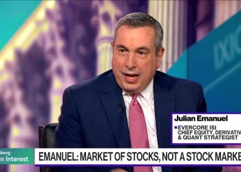 The Market Feels Good, Says Evercore’s Emanuel The Market Feels Good, Says Evercore’s Emanuel