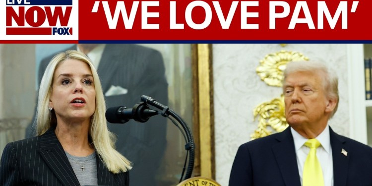 Trump fires Pam Bondi as Attorney General: ‘We love Pam’ Trump fires Pam Bondi as Attorney General: ‘We love Pam’