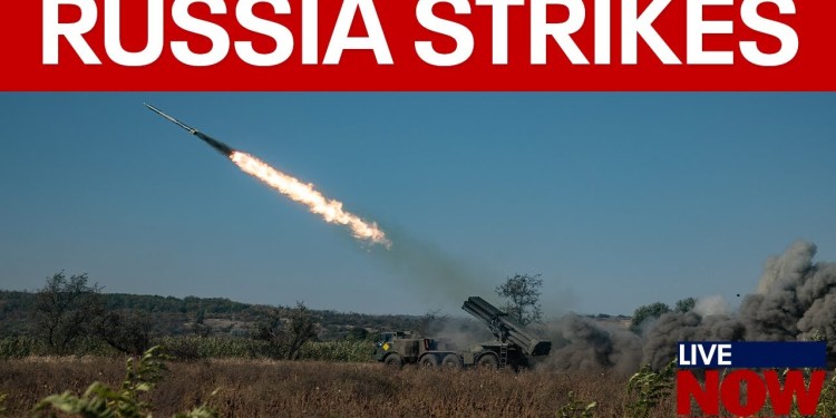 Russia launches major missile barrage at Ukraine Russia launches major missile barrage at Ukraine
