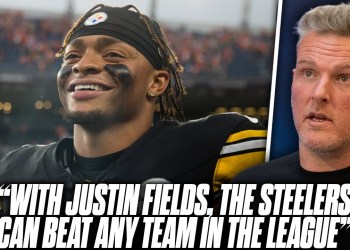 “Justin Fields Should Be Steelers Starter, They Can Beat Anyone With Him” | Pat McAfee Show “Justin Fields Should Be Steelers Starter, They Can Beat Anyone With Him” | Pat McAfee Show