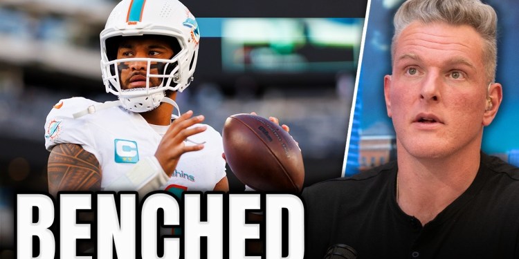 Dolphins Bench Tua, Could Face Million Hit to Cut Him… | Pat McAfee Show Dolphins Bench Tua, Could Face Million Hit to Cut Him… | Pat McAfee Show