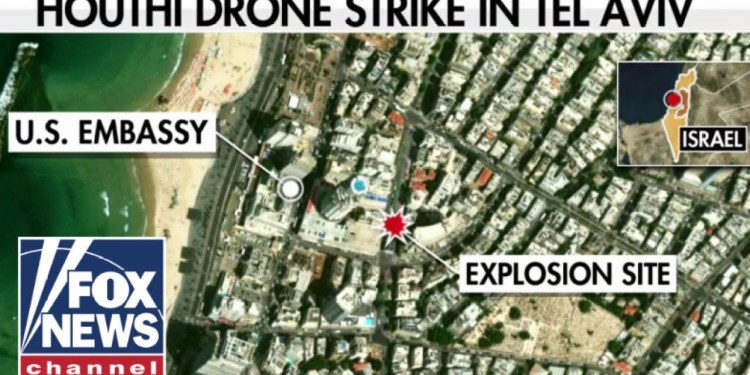 Deadly drone attack near US embassy in Tel Aviv Deadly drone attack near US embassy in Tel Aviv