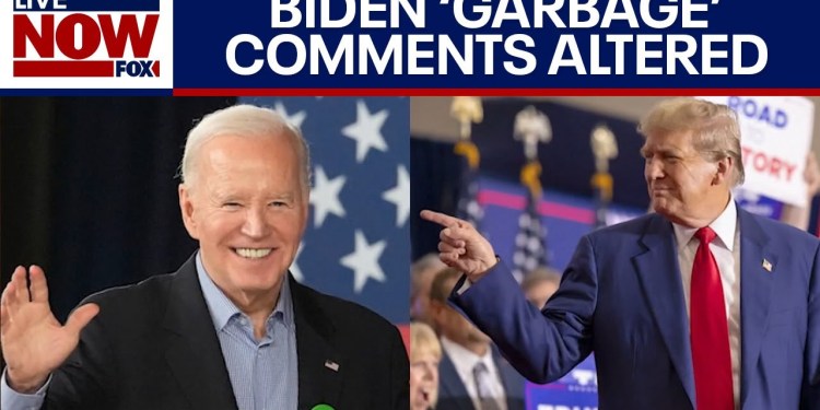 AP: White House altered record of Biden’s ‘garbage’ comments | LiveNOW from FOX AP: White House altered record of Biden’s ‘garbage’ comments | LiveNOW from FOX