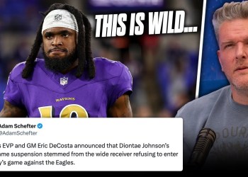 Ravens Suspend Diontae Johnson For Refusing To Play In Game vs Eagles?! | Pat McAfee Show Ravens Suspend Diontae Johnson For Refusing To Play In Game vs Eagles?! | Pat McAfee Show