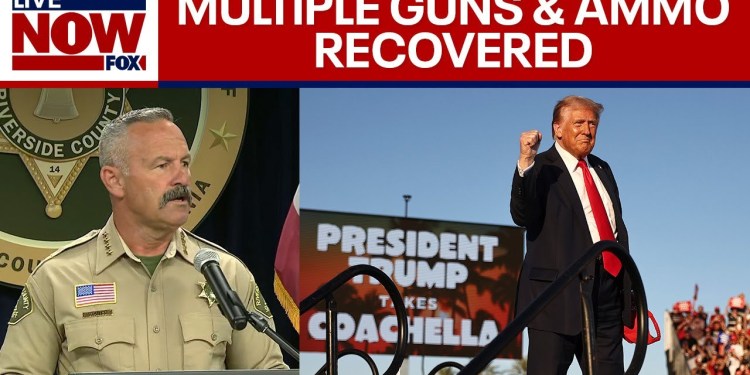Man arrested near Trump Coachella rally had loaded gun, authorities say | LiveNOW from FOX Man arrested near Trump Coachella rally had loaded gun, authorities say | LiveNOW from FOX