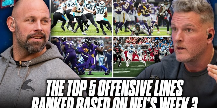 Ranking The Top 5 Offensive Lines From NFL’s Week 3, Who Was The Best? | In The Trenches Ranking The Top 5 Offensive Lines From NFL’s Week 3, Who Was The Best? | In The Trenches
