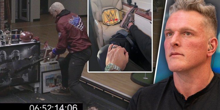 Cody Rhodes Trashed Pat McAfee’s Studio, Could Be Facing Felony Charges Cody Rhodes Trashed Pat McAfee’s Studio, Could Be Facing Felony Charges