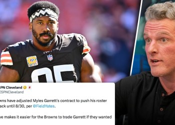 Myles Garrett’s Contract Reworked, Hints There Could Be A Trade Coming Soon?! | Pat McAfee Show Myles Garrett’s Contract Reworked, Hints There Could Be A Trade Coming Soon?! | Pat McAfee Show