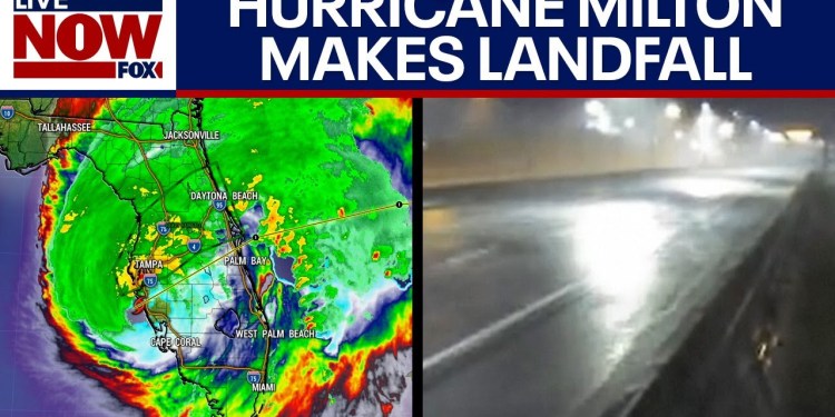 Hurricane Milton makes landfall as category 3 storm near Siesta Key, FL | LiveNOW from FOX Hurricane Milton makes landfall as category 3 storm near Siesta Key, FL | LiveNOW from FOX