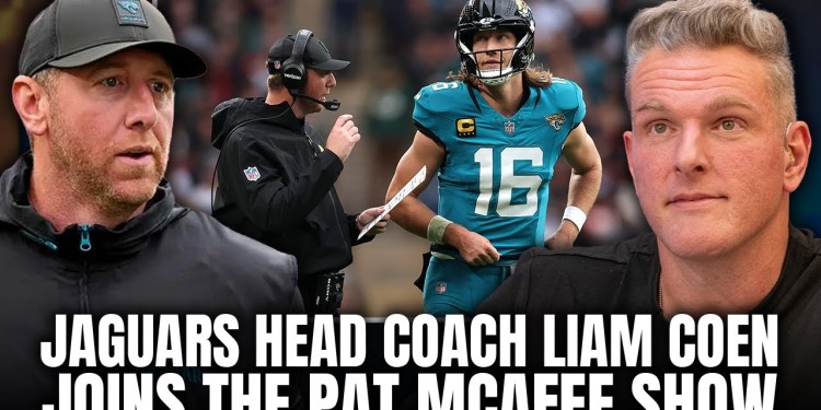 Liam Coen On Jaguars Historic Season & Trevor Lawrence’s Success | Pat McAfee Show Liam Coen On Jaguars Historic Season & Trevor Lawrence’s Success | Pat McAfee Show