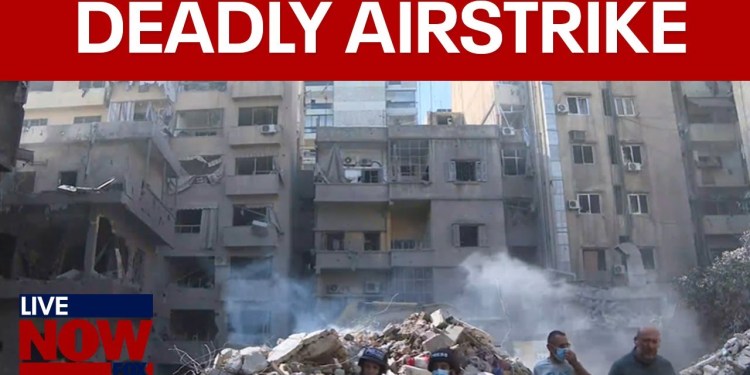 Israel-Hamas war: Israeli strikes kill 22 in Beirut  | LiveNOW from FOX Israel-Hamas war: Israeli strikes kill 22 in Beirut  | LiveNOW from FOX
