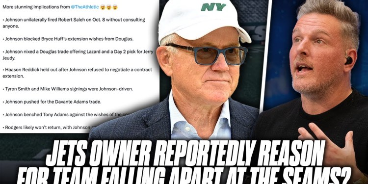 Scathing Report Alleges Jets Owner Woody Johnson Is Destroying The Team At The Seams… | Pat McAfee Scathing Report Alleges Jets Owner Woody Johnson Is Destroying The Team At The Seams… | Pat McAfee