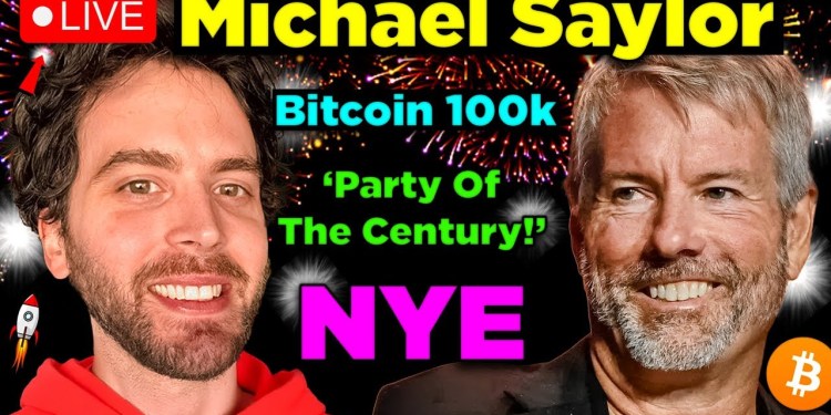 Michael Saylor’s Bitcoin 100k NYE Party – LIVE w Altcoin Daily Michael Saylor’s Bitcoin 100k NYE Party – LIVE w Altcoin Daily