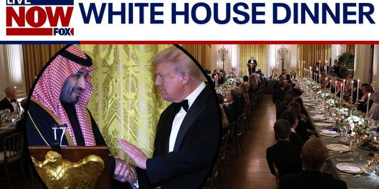 Trump, Saudi crown prince speak at White House dinner Trump, Saudi crown prince speak at White House dinner