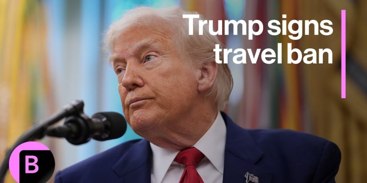 President Trump Signs Travel Ban for 12 Countries President Trump Signs Travel Ban for 12 Countries