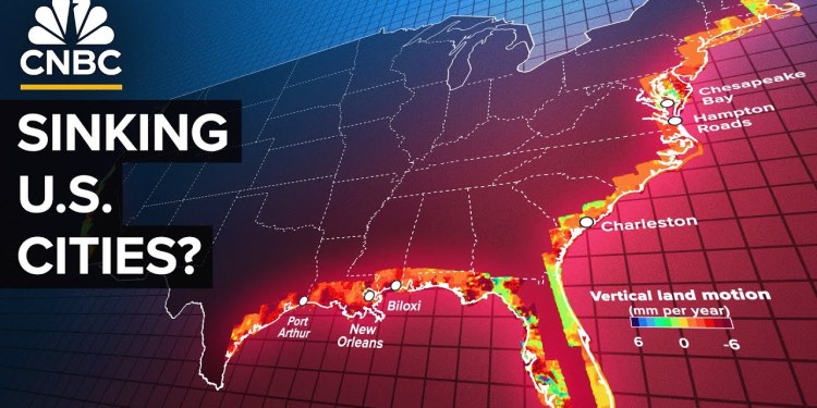 Which U.S. Cities Are Sinking And How Much It Will Cost To Stop Them? Which U.S. Cities Are Sinking And How Much It Will Cost To Stop Them?