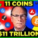 BlackRock CEO Larry Fink goes ALL IN on Crypto! (11 Coins) BlackRock CEO Larry Fink goes ALL IN on Crypto! (11 Coins)