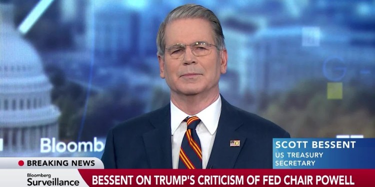 US Treasury Secretary Bessent on Inflation, Jerome Powell, Nvidia, Trade Deals US Treasury Secretary Bessent on Inflation, Jerome Powell, Nvidia, Trade Deals