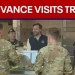 VP Vance and Second Lady serve meals to troops at Fort Campbell | LiveNOW from FOX VP Vance and Second Lady serve meals to troops at Fort Campbell | LiveNOW from FOX