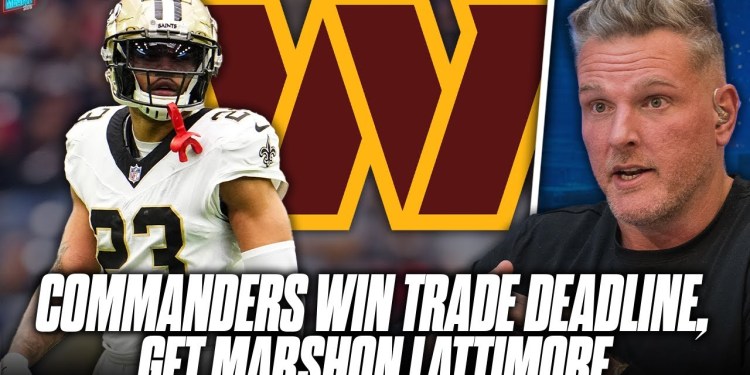 Commanders Won The Trade Deadline With One Move… | Pat McAfee Show Commanders Won The Trade Deadline With One Move… | Pat McAfee Show