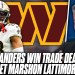 Commanders Won The Trade Deadline With One Move… | Pat McAfee Show Commanders Won The Trade Deadline With One Move… | Pat McAfee Show