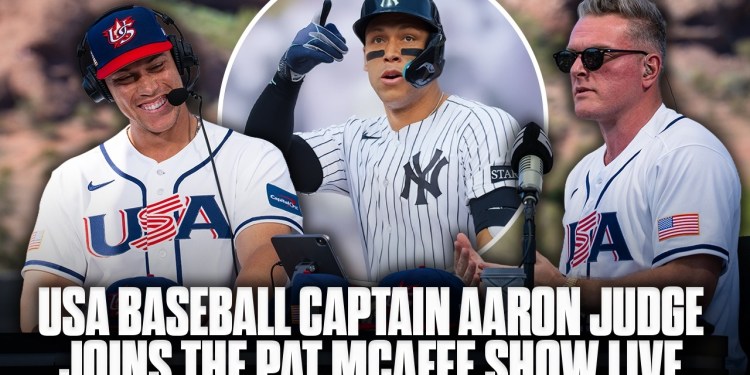 “We’ve Got The Best Of The Best… We’re Ready” | USA Baseball Captain Aaron Judge Joins Pat McAfee “We’ve Got The Best Of The Best… We’re Ready” | USA Baseball Captain Aaron Judge Joins Pat McAfee