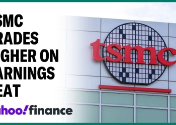 TSMC trades higher on earnings beat, raised outlook TSMC trades higher on earnings beat, raised outlook