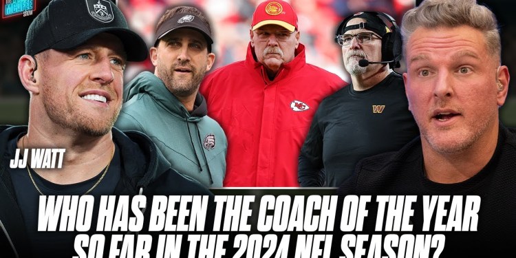 Who Is The Best Coach In The NFL In 2024? JJ Watt Gives His Opinion… | Pat McAfee Show Who Is The Best Coach In The NFL In 2024? JJ Watt Gives His Opinion… | Pat McAfee Show