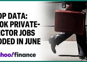 ADP data shows US employers added 150k jobs in June ADP data shows US employers added 150k jobs in June