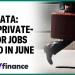 ADP data shows US employers added 150k jobs in June ADP data shows US employers added 150k jobs in June