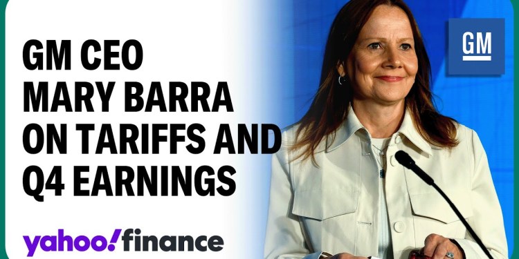 GM CEO Marra talks tariffs, and Q4 earnings beat GM CEO Marra talks tariffs, and Q4 earnings beat