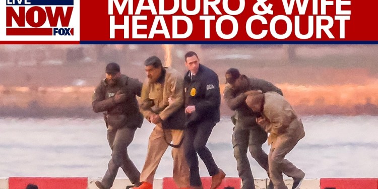 WATCH: Maduro heads to NYC courtroom WATCH: Maduro heads to NYC courtroom