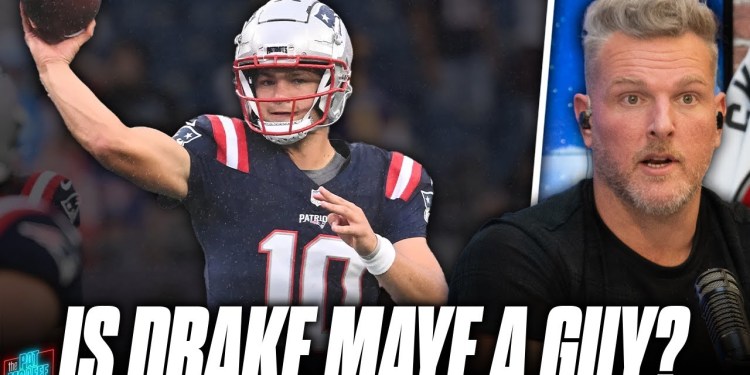 Drake Maye Showing A TON Of Promise & Upside, Should He Start Week 1 For Patriots? | Pat McAfee Drake Maye Showing A TON Of Promise & Upside, Should He Start Week 1 For Patriots? | Pat McAfee