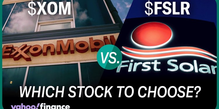 Why this portfolio manager favors ExxonMobil over First Solar Why this portfolio manager favors ExxonMobil over First Solar