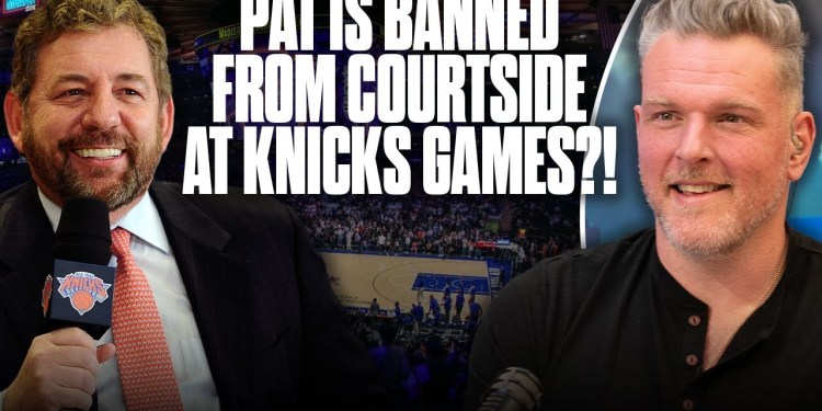 Knicks Owner Won’t Let Pat McAfee Sit Courtside At MSG For Game 5?! Knicks Owner Won’t Let Pat McAfee Sit Courtside At MSG For Game 5?!