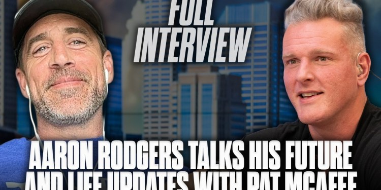 Aaron Rodgers Talks His Plans For His Future & McCarthy Relationship With Pat McAfee Aaron Rodgers Talks His Plans For His Future & McCarthy Relationship With Pat McAfee