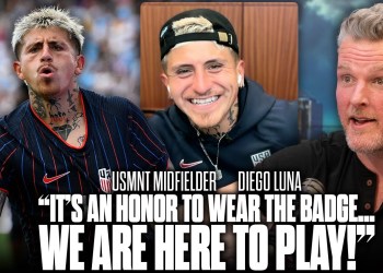 “It’s An Honor To Wear The Badge, We’re Here To Play” – USMNT Midfielder Diego Luna “It’s An Honor To Wear The Badge, We’re Here To Play” – USMNT Midfielder Diego Luna