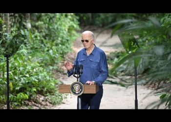 Biden Wanders Into Amazon Jungle After Remarks Biden Wanders Into Amazon Jungle After Remarks