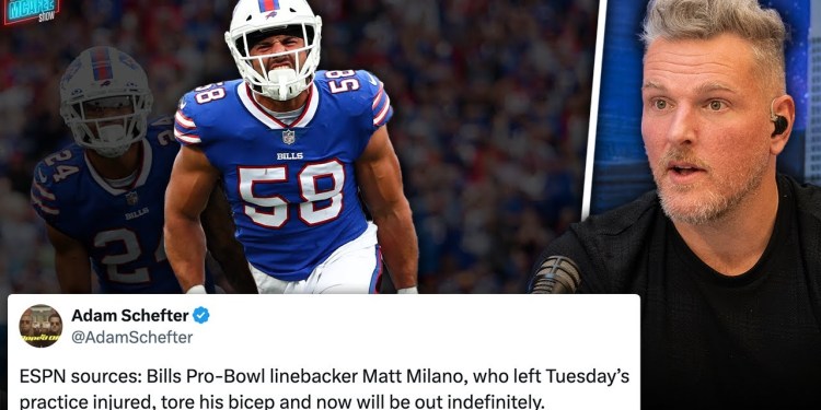 It May Be Falling Apart For The Buffalo Bills… LB Matt Milano Out With Torn Bicep | Pat McAfee It May Be Falling Apart For The Buffalo Bills… LB Matt Milano Out With Torn Bicep | Pat McAfee