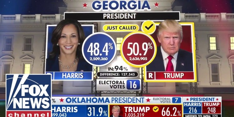 ‘BIG WIN’: Trump flips Georgia, Fox News projects ‘BIG WIN’: Trump flips Georgia, Fox News projects