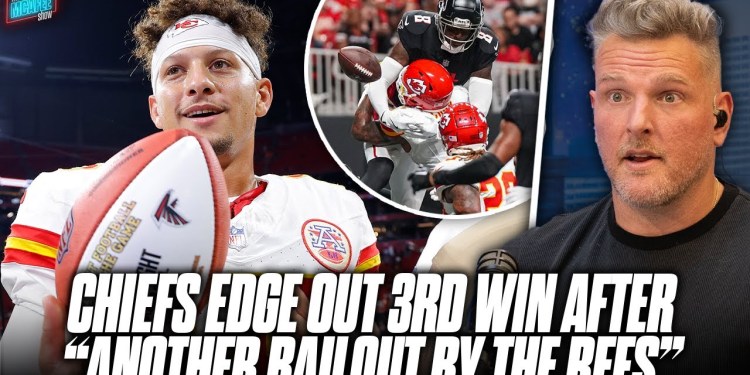 Another Chiefs Win, Another Referee Bail Out To Help Them? | Pat McAfee Show Another Chiefs Win, Another Referee Bail Out To Help Them? | Pat McAfee Show