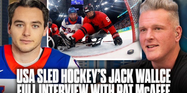 USA Sled Hockey Hero Jack Wallace Joins The Pat McAfee Show After Winning Gold vs Canada USA Sled Hockey Hero Jack Wallace Joins The Pat McAfee Show After Winning Gold vs Canada